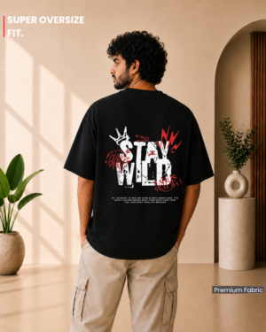 Wolf Gang Graphic Oversized T-Shirt