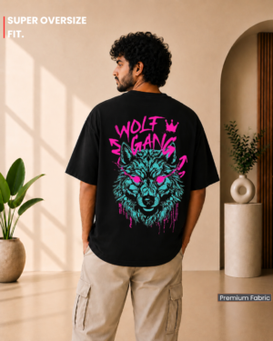 Wolf Gang Graphic Oversized T-Shirt