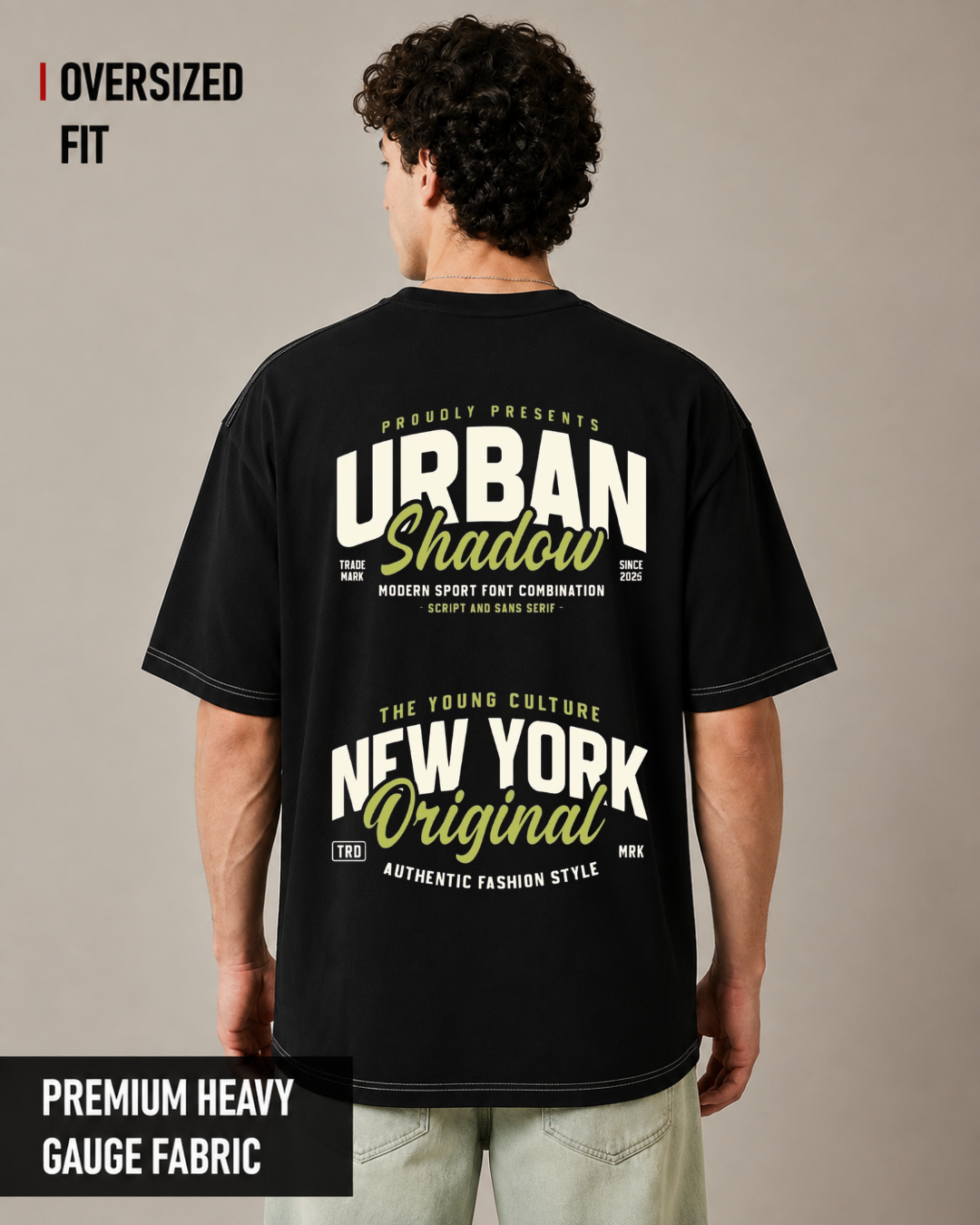 urban Graphic Oversized T-Shirt