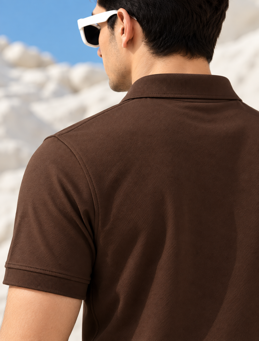 Classic black polo designed for modern everyday wear. - Image 3