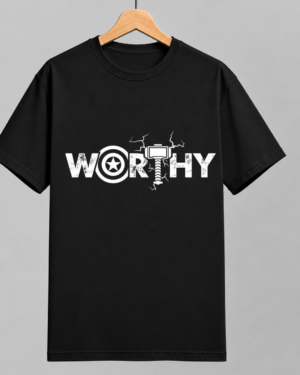 Worthy Hammer Graphic Regular Fit T-Shirt.