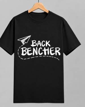 Back Bencher Paper Plane Graphic Fit T-Shirt