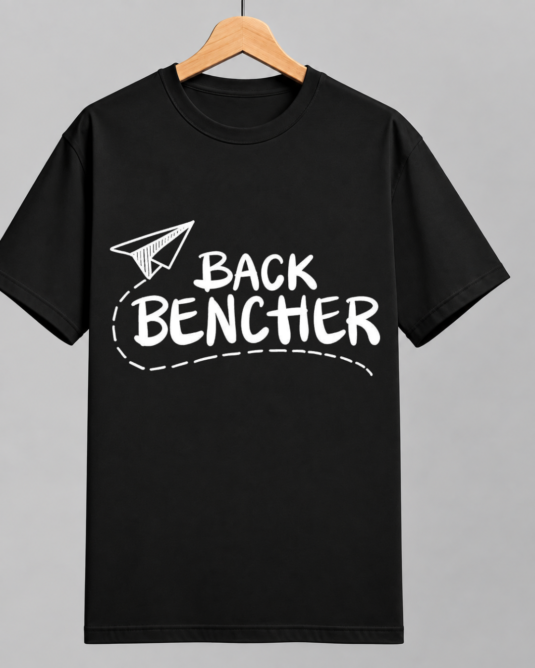 Back Bencher Paper Plane Graphic Fit T-Shirt
