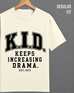 K.I.D. Keeps Increasing Drama Regular Fit T-Shirt