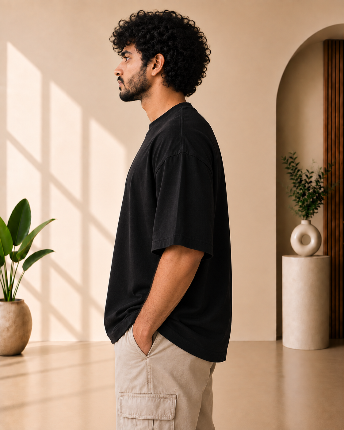 Conquer Graphic Oversized T-Shirt - Image 3
